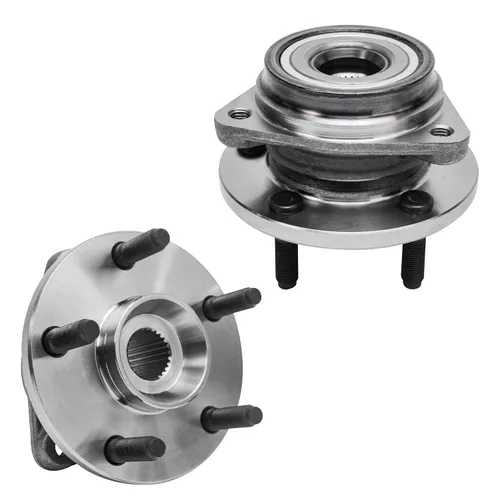Vista 33 de Detroit Axle - 2.2L Bujes de rodamiento de rueda delanteros de 2 piezas para Honda Accord 90-97, 97 Acura CL, 2 rodamientos de ruedas y conjunto
