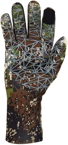 Vista 3 de Striker Guantes de pesca unisex Stealth impermeables y transpirables para exteriores con puño extendido y punta de dedo índice Tech Touch Transición
