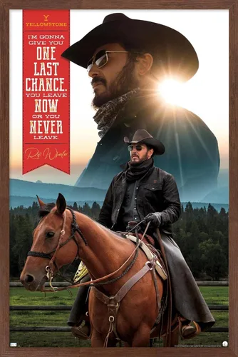 Vista 14 de Trends International Yellowstone - Póster de pared Rip, 14.725 x 22.375 pulgadas, versión premium sin marco