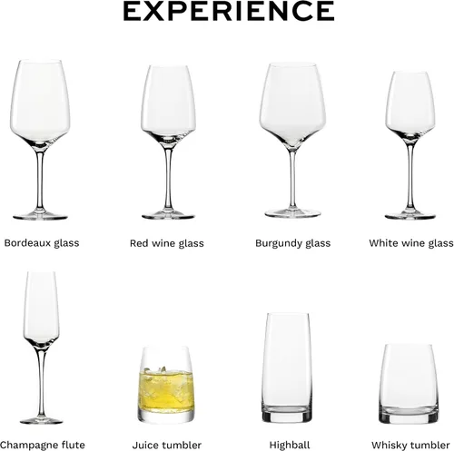 Vista 7 de Stölzle Lausitz Experience - Vasos pequeños de jugo de 5 onzas, juego de 4
