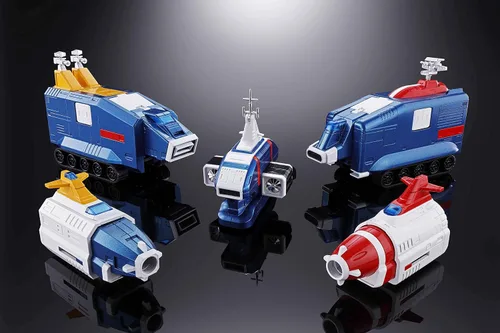 Vista 12 de TAMASHII NATIONS - Flota blindada Dairugger XV - GX-88 VOLTRON2 (Reedición) Figura coleccionable del alma de Chogokin