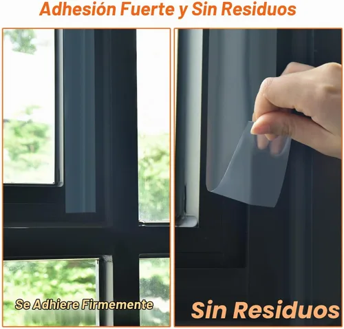 Vista 3 de YoleShy Cinta de sellado transparente para ventanas, 2 pulgadas x 30 yardas, sin residuos, cinta aislante de ventana resistente para puertas