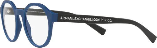 Vista 3 de AX ARMANI EXCHANGE Ax3085 - Marco redondo para gafas graduadas para hombre