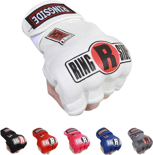 Vista 13 de Ringside guantes de entrenamiento de envoltura rápida para Muay Thai, MMA, Kickboxing