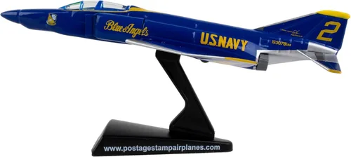 Vista 4 de Daron Postage Stamp F4 Phantom II 1/155 Blue Angels