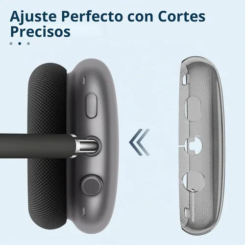 Vista 3 de Fintie Clear Case for AirPods Max 2 (2026) and AirPods Max 1 (2024/2020)