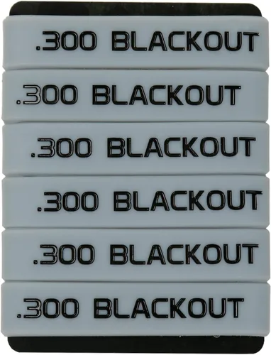 Vista 17 de Aolamegs Paquete de 6 bandas de marcado de cargador Blackout 300