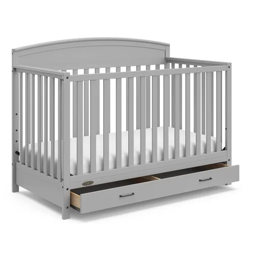 Vista 25 de Graco Benton - Cuna convertible 5 en 1 con cajón, certificado GREENGUARD Gold, se convierte de cuna de bebé a cama infantil, sofá cama y cama