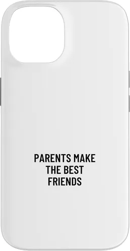 Vista 4 de iPhone 16 Parents make the best friends Case