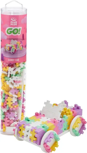 Vista 9 de PLUS PLUS - Tubo de coches de color - Hero - 200 piezas, tallo de construcción de construcción/juguete de vapor, mini bloques de rompecabezas Héroe