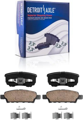 Vista 144 de Detroit Axle - Kit de freno delantero para Dodge Ram 1500 Durango Dakota Chrysler Aspen Dakota Driver Side Disco Freno Pinza de freno de cerámica