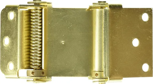 Vista 4 de National Hardware N100-052 Bisagra de resorte de doble efecto, bronce aceitado, 3