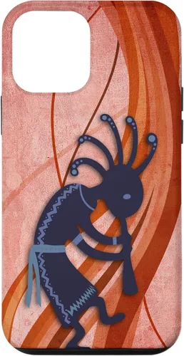 Vista 16 de Native American Kokopelli - Old School 2 - Fan Fun Case for iPhone 17