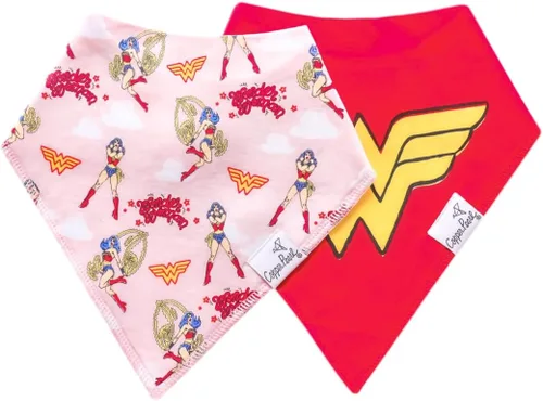 Vista 7 de Copper Pearl Baberos tipo bandana para bebé, baberos de algodón suave para babear y dentición, absorbentes, ajuste ajustable, muchos estilos