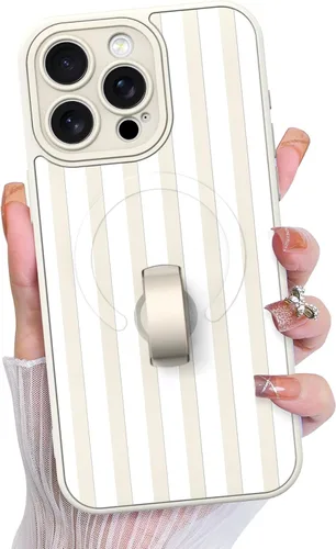 Vista 62 de KANGHAR Compatible con iPhone 17 Pro Case Spot Pattern - Negro Mancha rosada negra