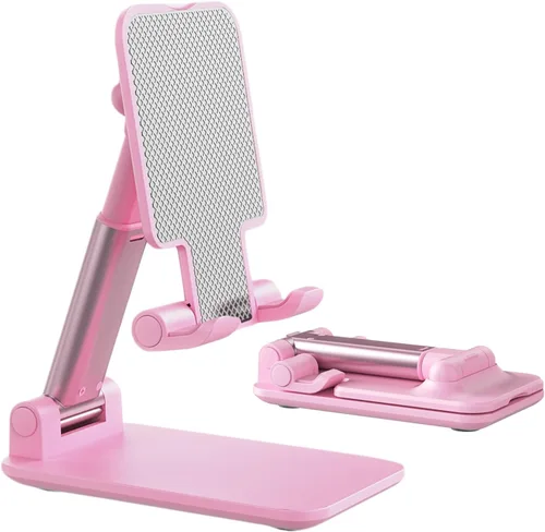 Vista 14 de Soporte para Teléfono de Escritorio, MT-6 Soporte para Teléfono Celular para Escritorio Soporte Universal para Teléfono Celular Plegable y Ajustable