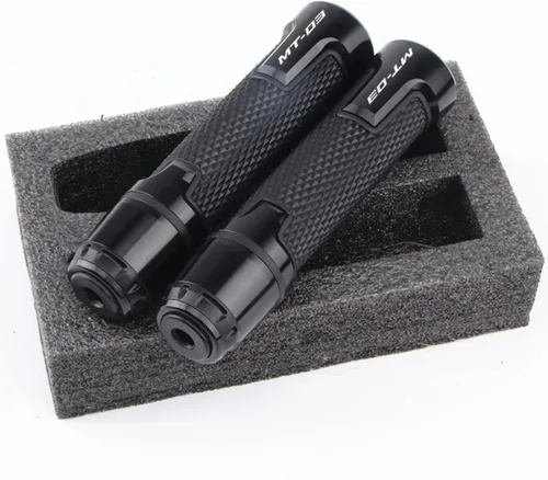 Vista 3 de Motorcycle Handlebar Grips for MT-03 MT03 MT 03 2006 2007 2008 2009 2010 2011 2012 Motorcycle Knobs Anti-Skid Handle Ends Grips Bar Hand Handlebar