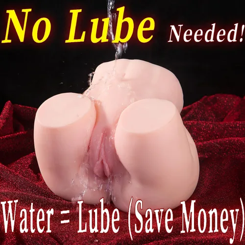 Vista 2 de Muñeca sexual masculina masturbador realista de bolsillo trasero suave, 8.2 libras mejorado autolubricante utilizando solo agua, muñecas sexuales