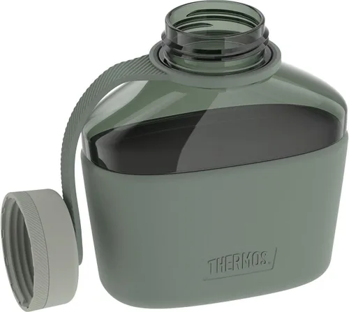Vista 5 de THERMOS Serie ALTA, botella de plástico para cantina, 34 onzas, azul