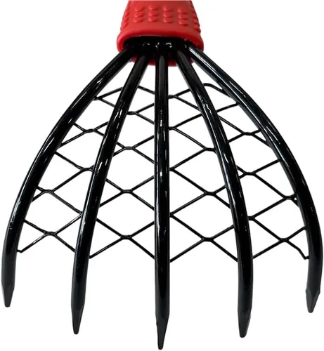 Vista 7 de Senkichi Rastrillo de garra Ninja Kumade con red (importación de Japón)