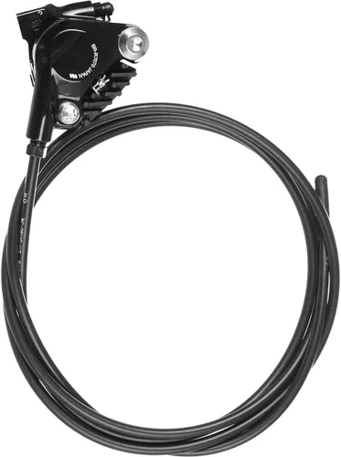 Vista 3 de SHIMANO 105 St-R7025 Palanca de cambios hidráulica Sti y pinza de freno de disco Negro, delantero/izquierdo, montaje plano