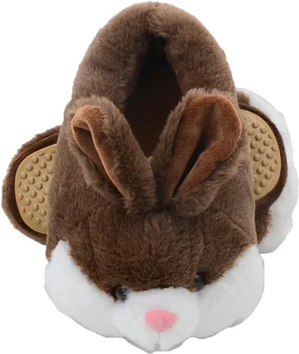 Vista 8 de Millffy Pantuflas de conejo para mujer, cálidas, divertidas, para casa, zapatos de conejo, pantuflas de felpa Gato negro
