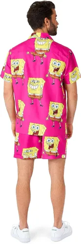 Vista 3 de Opposuits Traje de baño combinado de verano - Conjunto de dos piezas a juego para hombre - Ropa de natación de playa