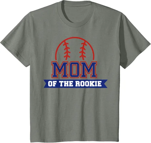 Vista 93 de Mom of Rookie - Camiseta de béisbol para primer cumpleaños, Blanco