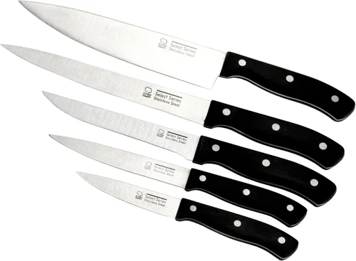 Vista 9 de Chef Craft Select Cuchillo deshuesador, hoja de 6 pulgadas de 11 pulgadas de largo, acero inoxidable/negro