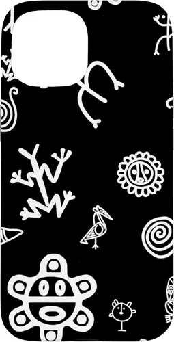 Vista 6 de Simbolos Tainos Tallados Indios de Puerto Rico Boricua Pride - Carcasa para iPhone 17