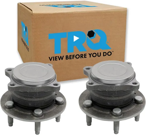 Vista 185 de Conjunto de rodamiento de rueda delantera de 2 piezas y buje TRQ Compatible con Pontiac Solstice 2006-2009 Saturn Sky 2007-2010