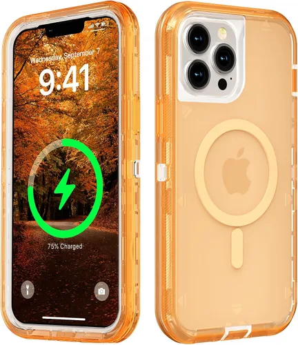 Vista 85 de Follaroma Funda para iPhone 11, Compatible con MagSafe, Fundas de Teléfono de Protección Resistente a Prueba de Golpes de Servicio Pesado