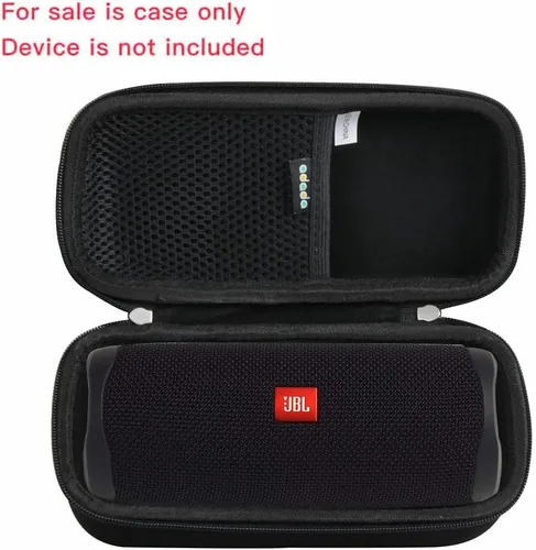 Vista 2 de Adada Estuche rígido de viaje para JBL FLIP 5/6/7 Altavoz Bluetooth portátil impermeable (negro)