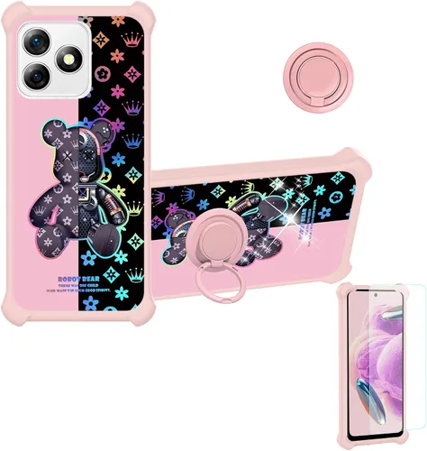 Vista 116 de jioeuinly Funda para Tecno Spark Go 2025 Compatible con Tecno Spark Go 1 / GO 1S / Pop 9 4G Funda de Teléfono Cubierta