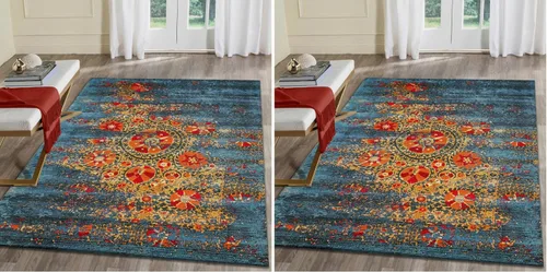 Vista 37 de Liora Manne Marina - Almohadas de fácil cuidado para interiores y exteriores, 12 x 18 pulgadas, color verde Verde Libre de Abejas