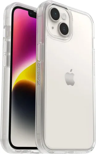 Vista 7 de OtterBox Symmetry Series - Funda para iPhone 14 y iPhone 13 (solamente), embalaje no minorista, color negro