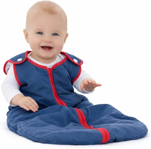 Vista 15 de Saco de Dormir Baby Deedee Sleep Nest Azul Dream