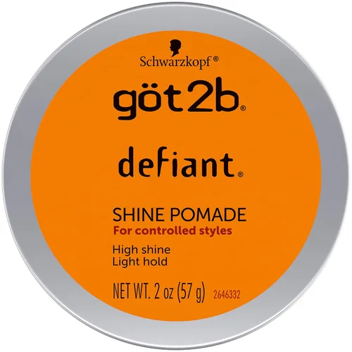 Vista 12 de got2b Defiant Shine Pomada, 2 onzas líquidas, pomada de peinado de alto brillo para hombres y mujeres, crea textura, control y sujeción ligera