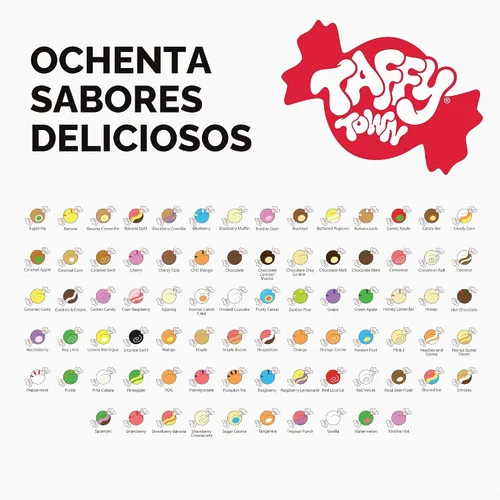 Vista 7 de Taffy Town Saltwater Taffy, S'Mores, 2.5 libras