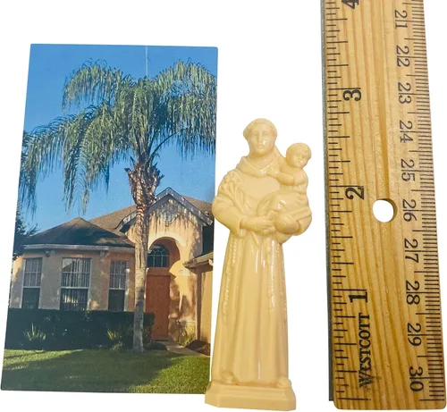 Vista 2 de Westmon Works Saint Anthony Home Finding Kit Mini estatua con tarjeta de oración para encontrar y comprar una casa