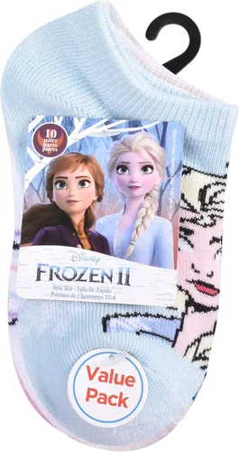 Vista 2 de Disney Frozen Girls' No Show Socks