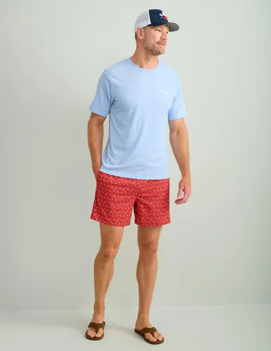 Vista 55 de HUK Mens Fishing Graphic Tee, Performance Short Sleeve, Quick-Dry Bass Bones - Búho nocturno