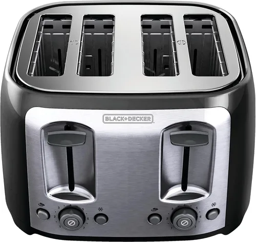 Vista 7 de NUEVO Negro & Decker tr1478bd 4 Slice tostador de pan negro; suministro _ _ _ _ _ _ _ _ _ _ por _ _ _ _ _ _ _ _ _ _ sincityessentials