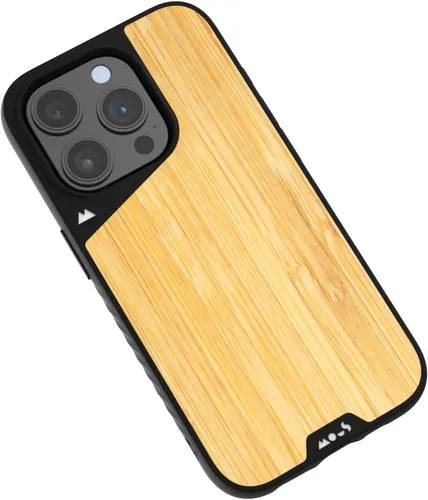 Vista 47 de Mous - Funda para iPhone 15 compatible con MagSafe Limitless 5.0, cuero negro, funda protectora para iPhone 15, funda para teléfono a prueba