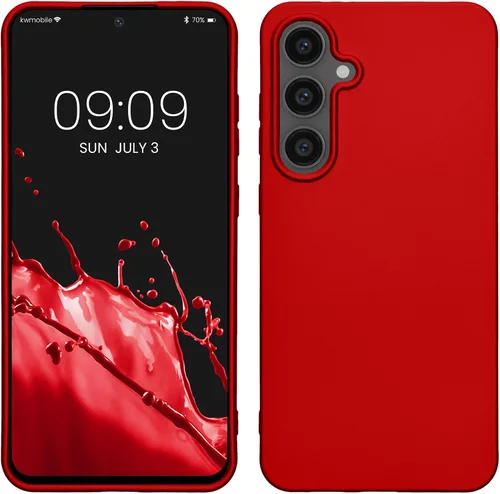Vista 62 de kwmobile Funda compatible con Samsung Galaxy S23 - Funda protectora de silicona TPU suave y delgada - Piedra antigua