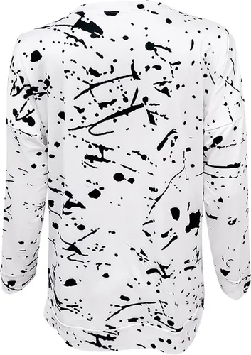 Vista 3 de Camiseta corta de manga larga para mujer, talla grande, Chucky, blusas de otoño, blusas de manga larga