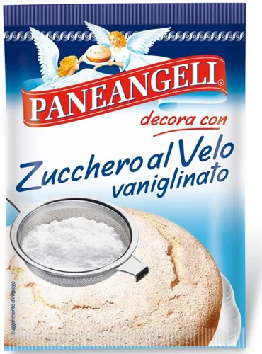 Vista 2 de Paneangeli Calabacín Al Velo Azúcar Glaseado con Sabor Vainilla 4.4oz 4.41 oz, Paquete de 3