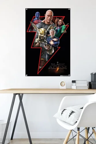 Vista 6 de Trends International DC Comics Movie Black Adam - Póster de pared de grupo