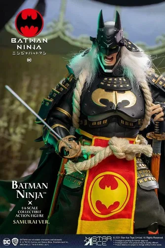 Vista 5 de Star Ace Toys Batman Ninja: Samurai 2.0 (versión de lujo con caballo) figura de acción coleccionable a escala 1:6, multicolor
