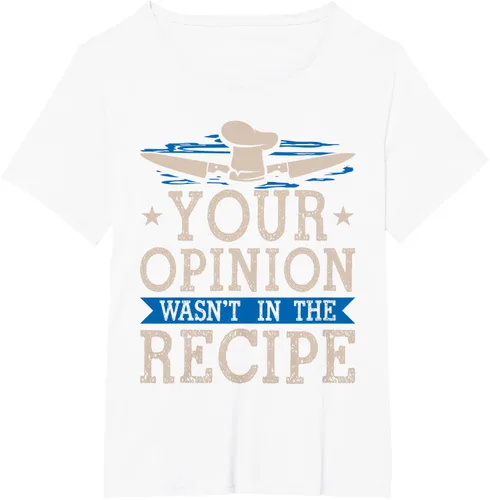 Vista 66 de Cooking Your Opinion Wasnot In The Recipe Chef Cook Baker - Camiseta, Negro, S